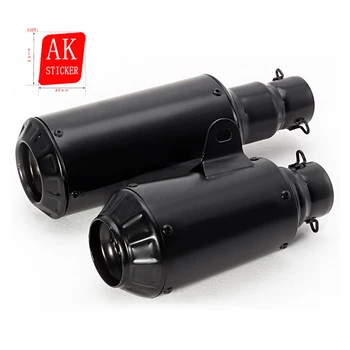 

Universal 38 - 51MM Laser Scorpio Motorcycle Motocross Scooter Exhaust Pipe Muffler CBR250 CB250 VFR800 Z750 Z800 Z1000 FZ1 FZ6