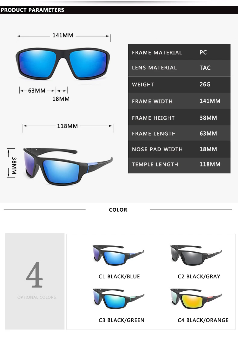 2020 Fashion Polarized Sunglasses Men  Brand Designer Vintage Driving Travel Fishing Sun Glasses Male Goggles Shadow_voghion.com