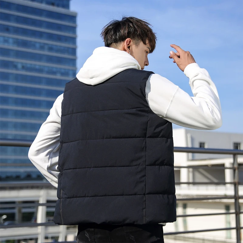 Новинка размера плюс 10XL 9XL 8XL высококачественный мужской хлопковый жилет с капюшоном зимний мужской модный жилет Повседневный теплый большой размер мужские куртки
