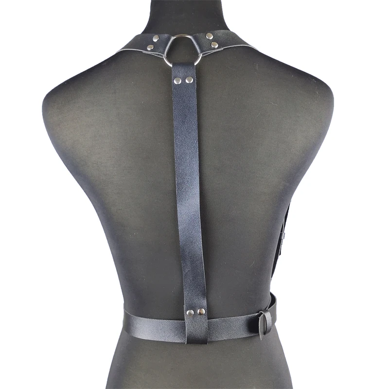 Sexy Underwear Harness Women Bondage Strap Nightclub Suspenders Lingerie Garter Belt Thigh Cage Leather Harness Sword Belt Goth