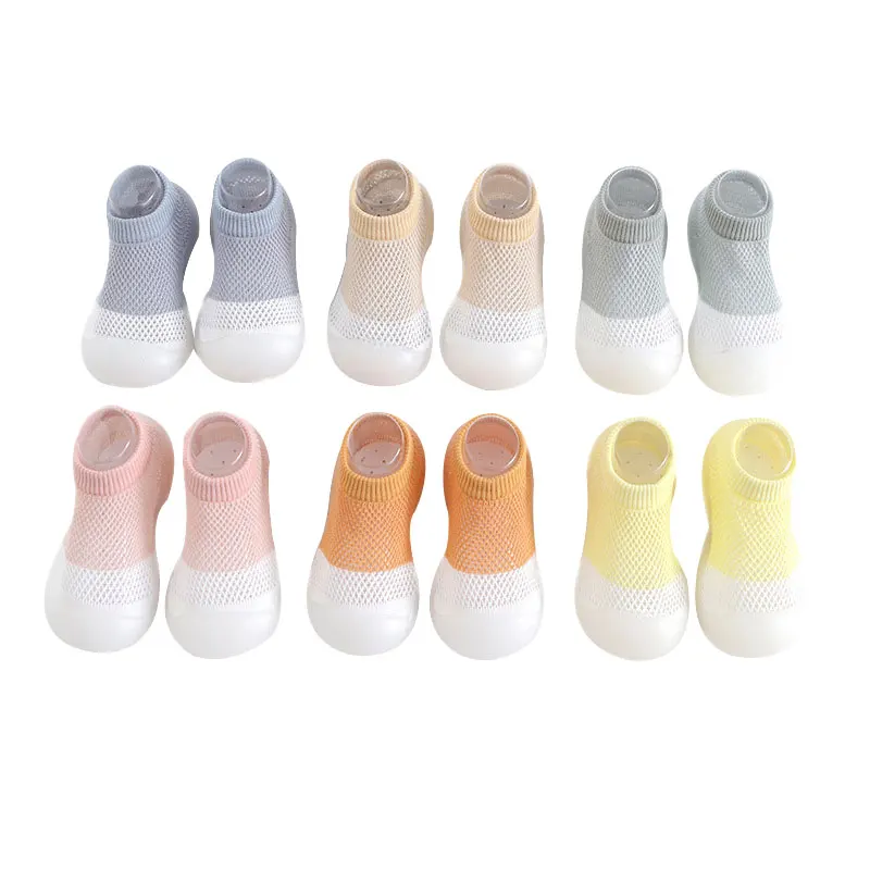 

Summer Color Matching Hollow Non-Slip Socks Toddler Shoes Cute Soft-Soled Shoes Breathable Children's Socks Shoes