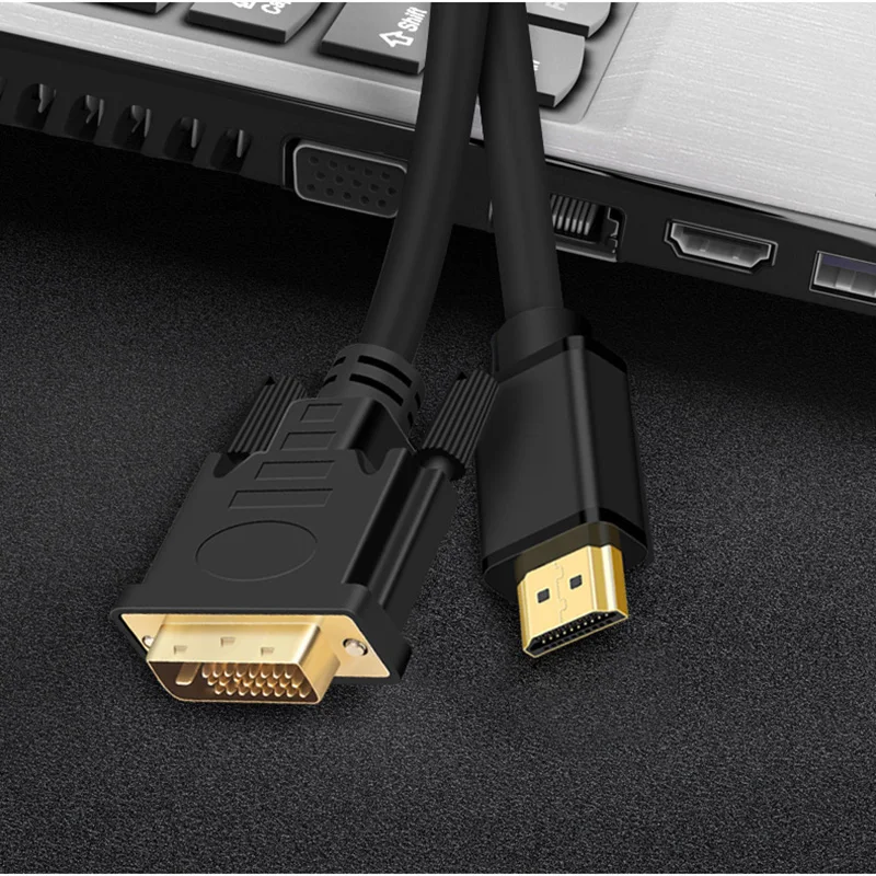 HDMI к DVI 24+ 1 Pin адаптер HDMI DVI к HDMI кабель 3D 1080P цифровой аудио конвертер HDMI 4K сплиттер для lcd DVD HDTV проектора