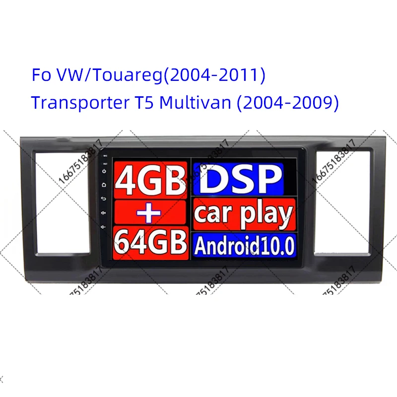 For Volkswagen Vw Transporter T5 Multivan Caravelle Car Multimedia Gps  Audio Radio Navigation Navi Player Carplay 360 Birdview - Car Multimedia  Player - AliExpress