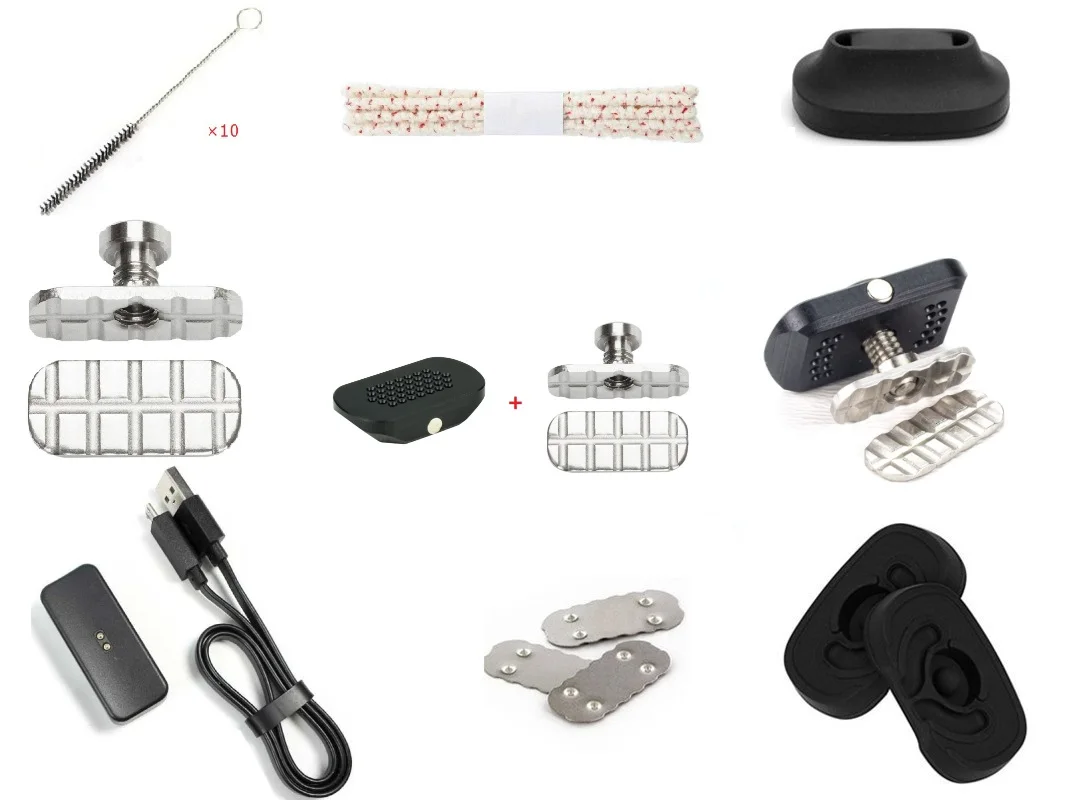 Reemplazo de la tapa del horno ventilado, cargador de pantalla 3D, boquilla, multiherramienta, limpiador de tuberías, cepillo para PAX 3, PAX 2, accesorios