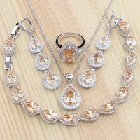 925-Silver-Jewelry-Sets-For-Women-Champagne-Cubic-Zirconia-White-Crystal-Water-Drop-Earrings-Pendant-Necklace.jpg_200x200