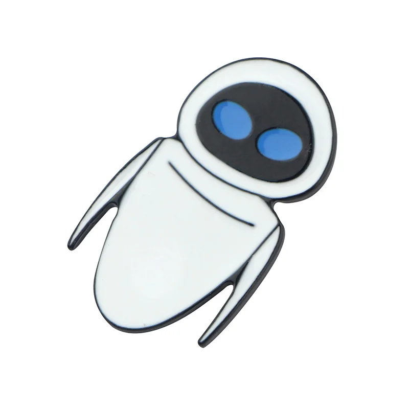 Homegaga Kawaii значок робота крутой воротник булавки металлические значки на рюкзак булавка шляпа броши на одежду аксессуар для женщин мужчин D2463