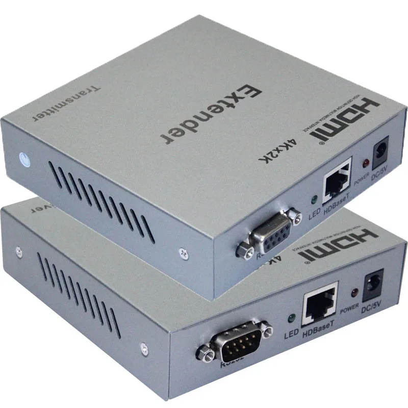 4K 100 м HDMI удлинитель видеопередатчик приемник преобразователь через RJ45 Ethernet Cat 6