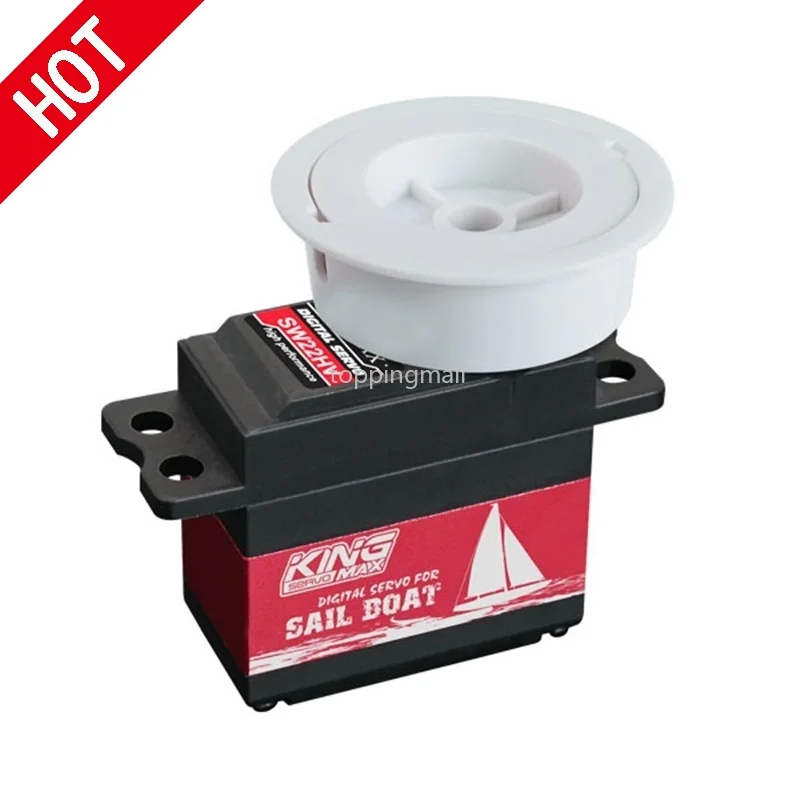 KINGMAX SW22HV 68g 22kg.cm Digital Metal Gears Sail Winch Servo 1 7T