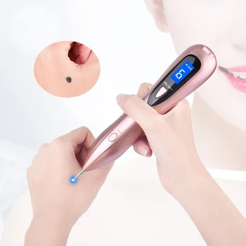 

LCD Laser Plasma Dot Mole Removal Pen Dark Spot Skin Point Remover Tool Skin Wart Tattoo Freckle Removal Beauty Care Instrument
