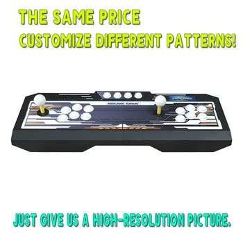 

Nova caixa de pandora 9 1500 em 1 jogo arcade console ferro 2 jogadores vara controlador console hdmi vga saída usb ps3 tv pc 5S