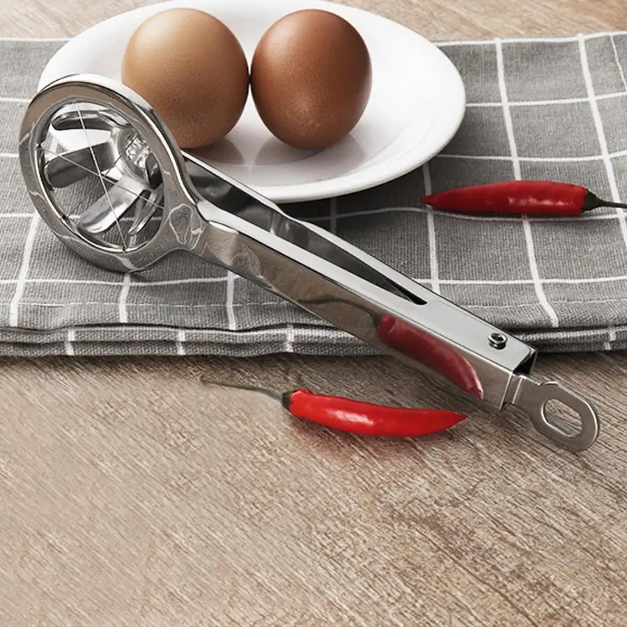 Нержавеющая сталь яйцеварка Кухня Яйцо сплиттер разделительный инструмент домашний кухонный гаджет для бара