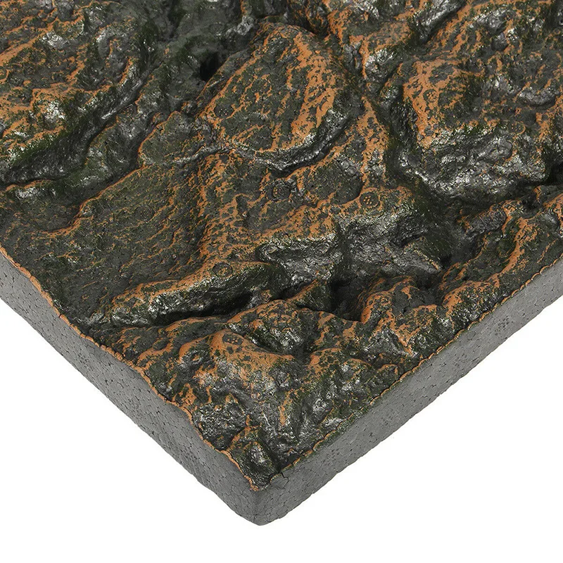 3D пена рептилия камень аквариум фон для фотосъемки аквариум доска Декор из искусственной кожи пена 60x45x3 см