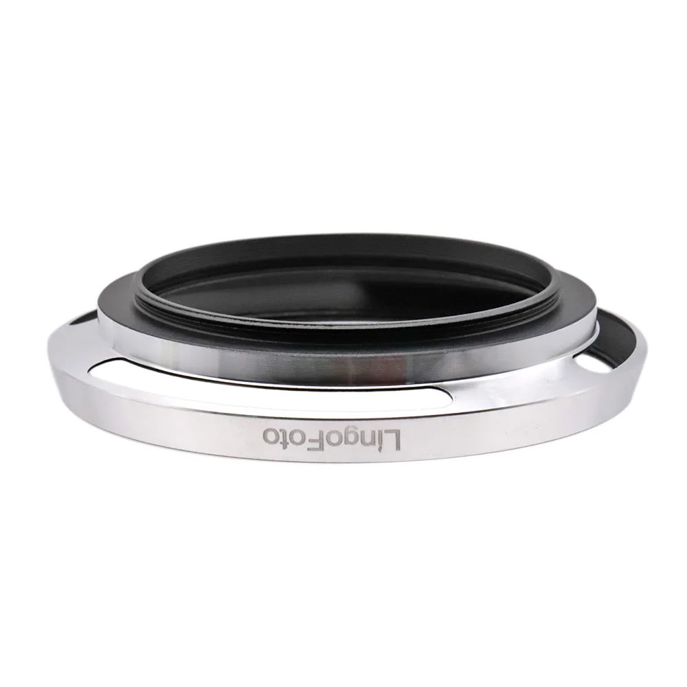 Description Picture 3 of itemUniversal Metal Screw-in Vented wide-angle Lens Hood Silver 37/39/40.5/43/46/49/52/55/58mm camera photography accessory