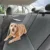 DEKO Dog Car Seat Cover View Mesh Pet Carrier Hammock Safety Protector Car Rear Back Seat Mat With Zipper And Pocket For Travel