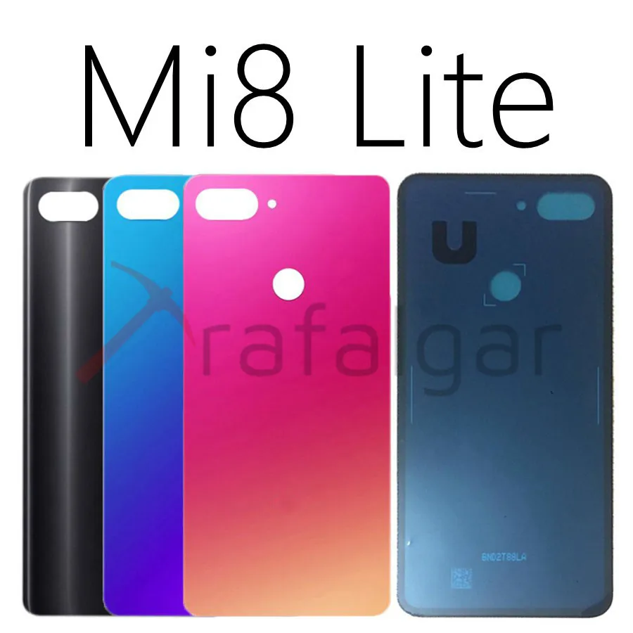 Заднее стекло для Xiaomi Mi 8 задняя крышка батарейного отсека Mi8 Pro 8SE задний