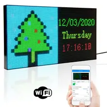 Panneau de enseigne Open Led de panneau de néon de affichage Led Programmable portatif de DC5V avec le support pliable et le câble d'alimentation d'usb pour le bureau
