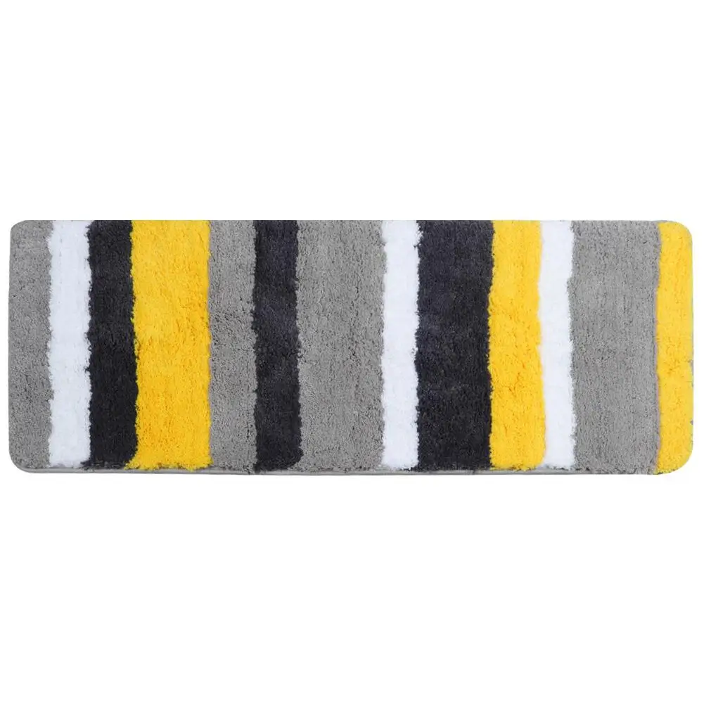 vertical stripes HobbyLane домашний полосатый Противоскользящий коврик водопоглощающий напольный ковер для кухни гостиной коврик из сверхтонкого волокна - Цвет: vertical stripes
