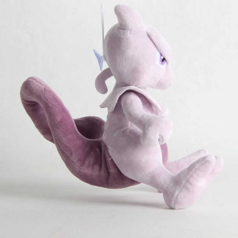 5 шт./лот Животные 23 см Mewtwo плюшевый игрушка кукла подвеска мягкие Peluches мультфильм Животные игрушки подарки для детей