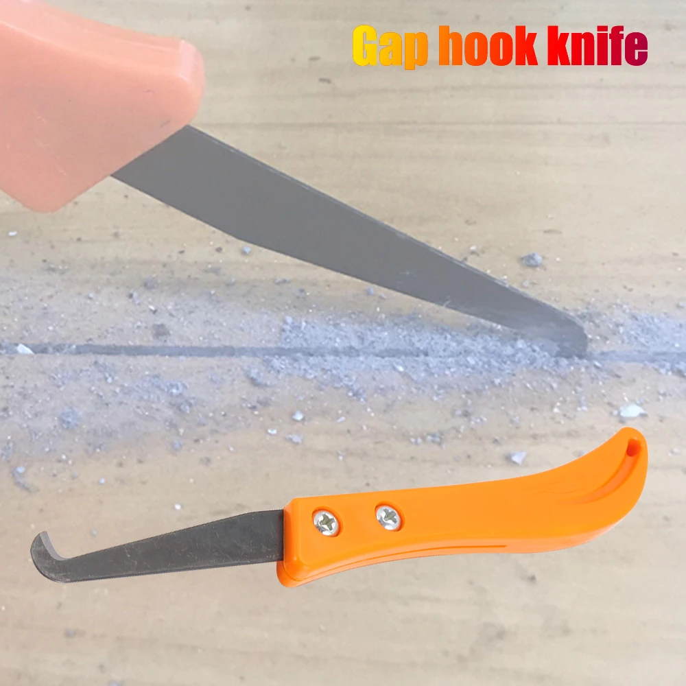 Профессиональный крюк, нож, инструмент для ремонта плитки, старый раствор, очистка от пыли, стальная конструкция, ручные инструменты