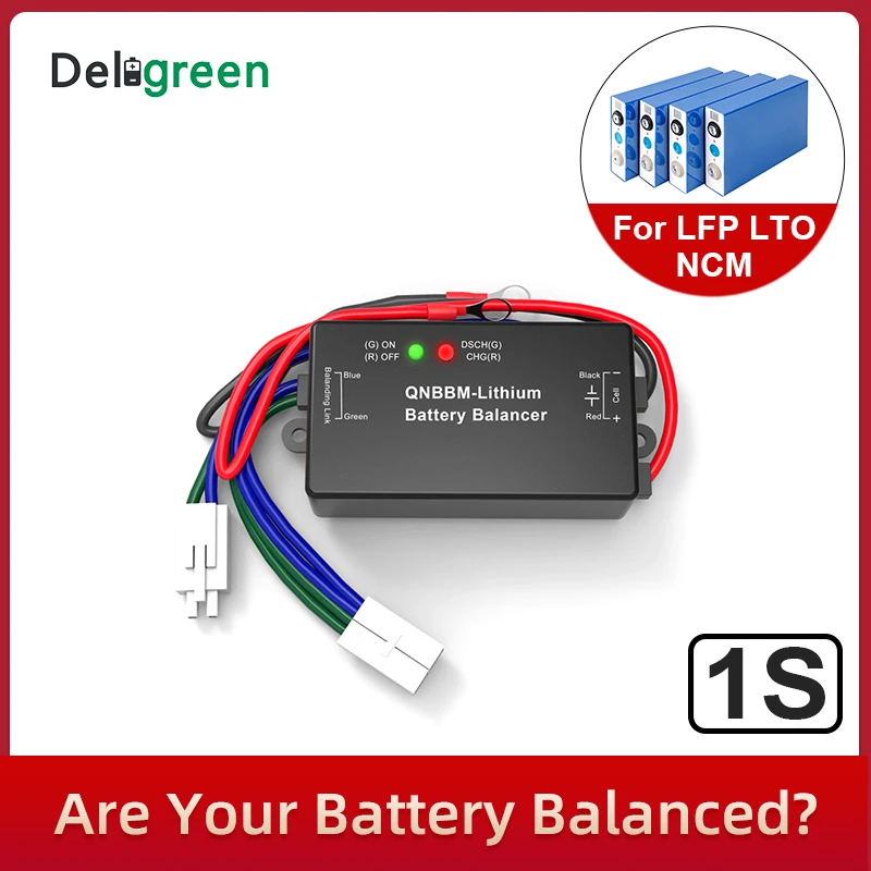 

QNBBM Lithium Battery Equalizer Balancer LiFePO4 LTO NCM NMC Battery Power Wall Motorhome ESS 32700 18650 32650