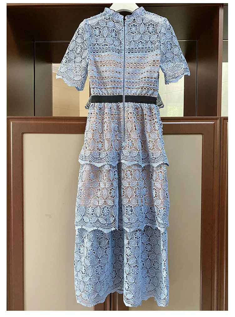 High-end Customed Luxury Runway Designer Lace