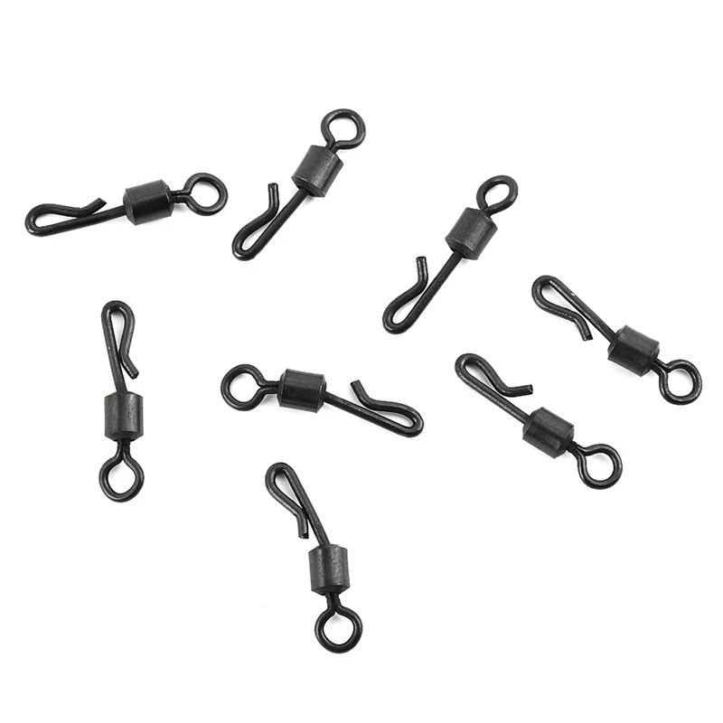 

Carp Fishing Swivels Quick Change Stainless Steel For Carp Fishing Tackle Rig Accessories Terminal Tackle