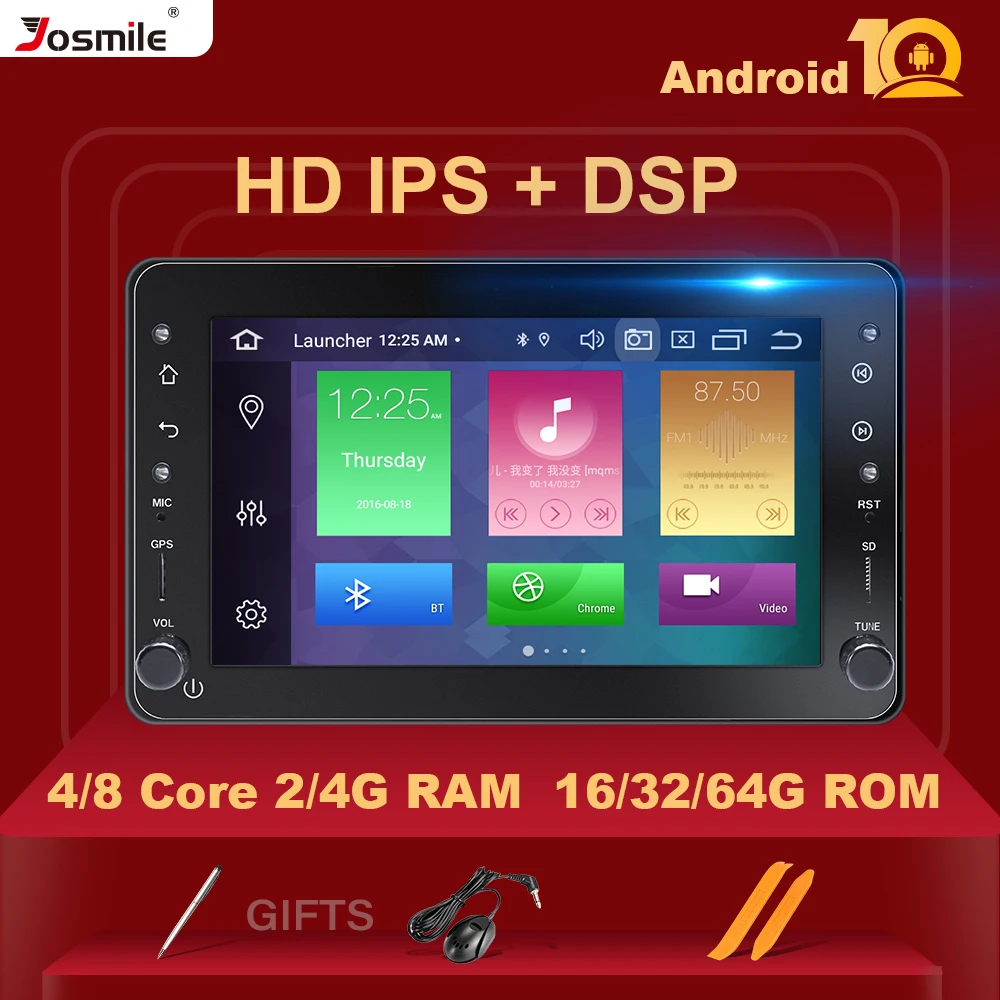 IPS DSP 4 Гб 64G 2 din Android 10 автомобильное радио для Alfa Romeo 159 автомобиль Brera Spider Sportwagon