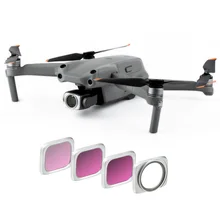 Aliexpress - STARTRC DJI Mavic Air 2S Gimbal Camera Lens Filter Kit GND8 CPL ND16 ND32 ND64 Camera Lens Sunhood Protector Drone Accessories