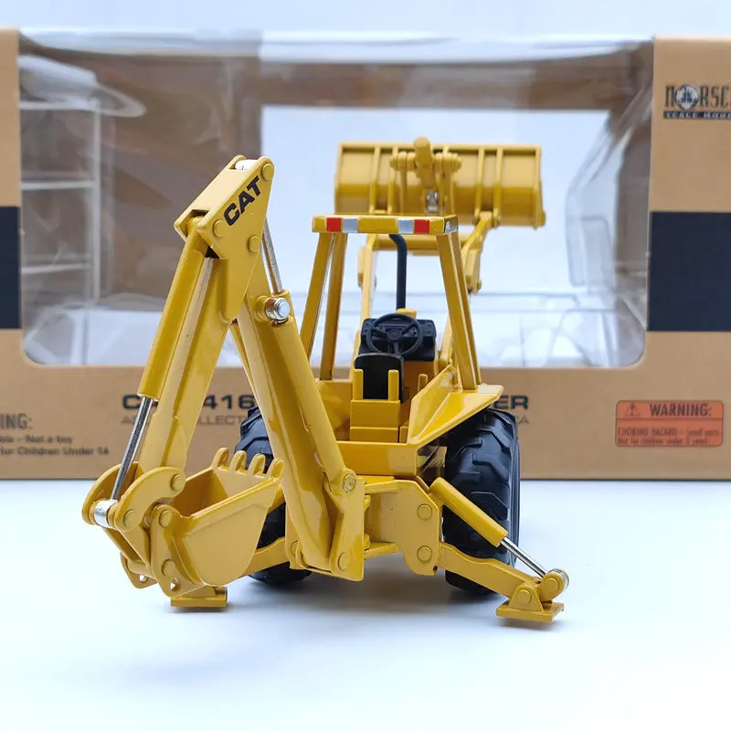 Norscot 1:32 For Caterpillar Cat 416 Backhoe Loader 55271 Diecast Models Collection Engineering vehicle Toys Car Gift