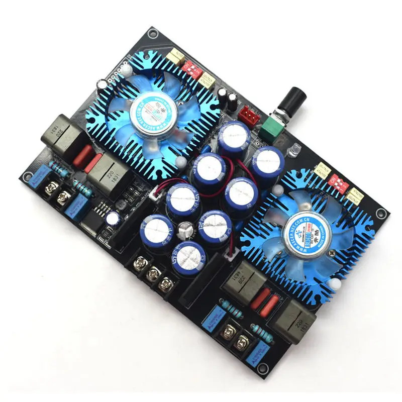  FFYY-Tda8954Th Dual Core Digital Audio Amplifier 420W+420W 2.0 Stereo Amplificador Audio With Fan A