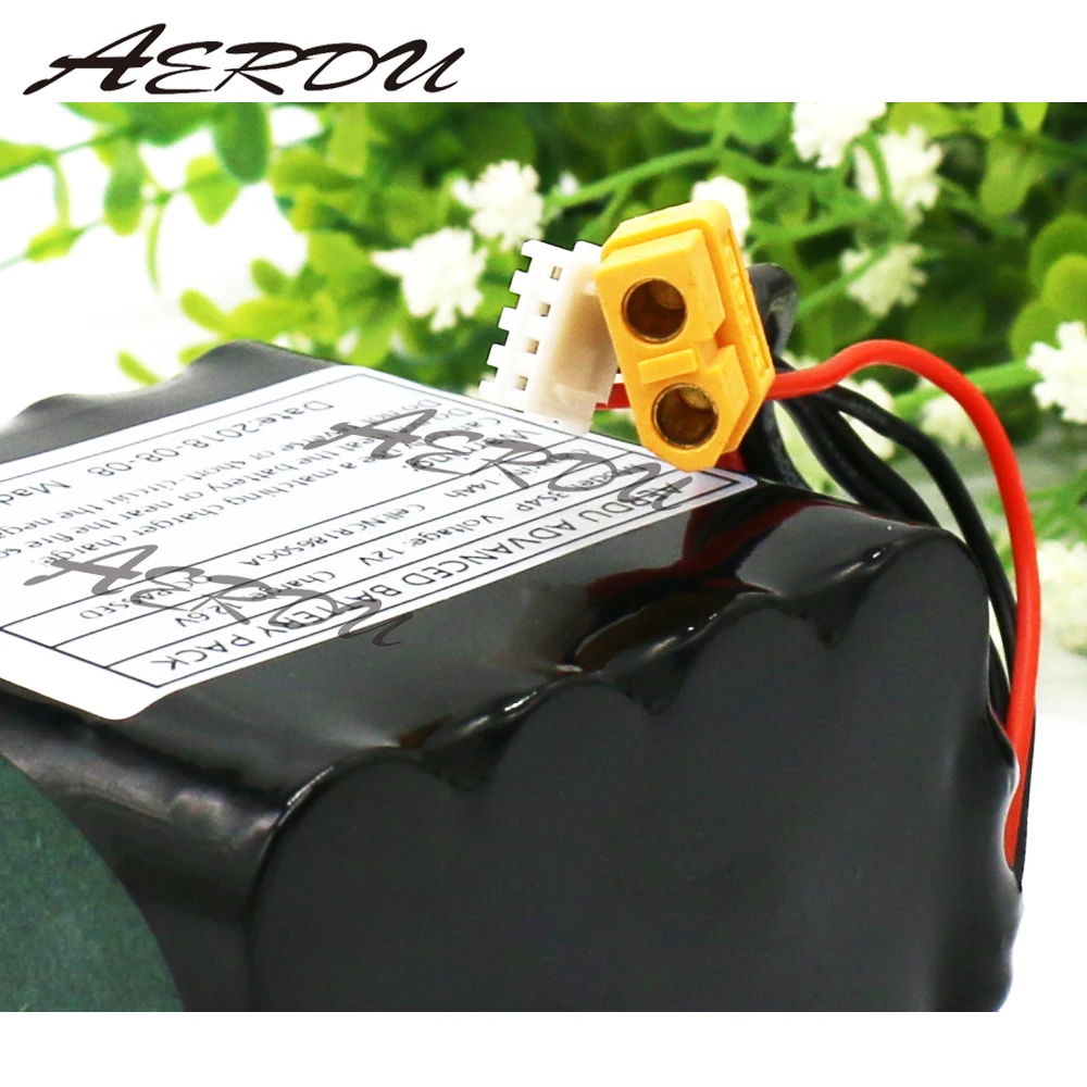 AERDU 3S4P 14Ah 11,1 V 12,6 V комплект литий-ионный батарей для NCR18650GA БПЛА 10,8 V батареи баланс зарядное устройство RC игрушка JST-XH XT60 20A