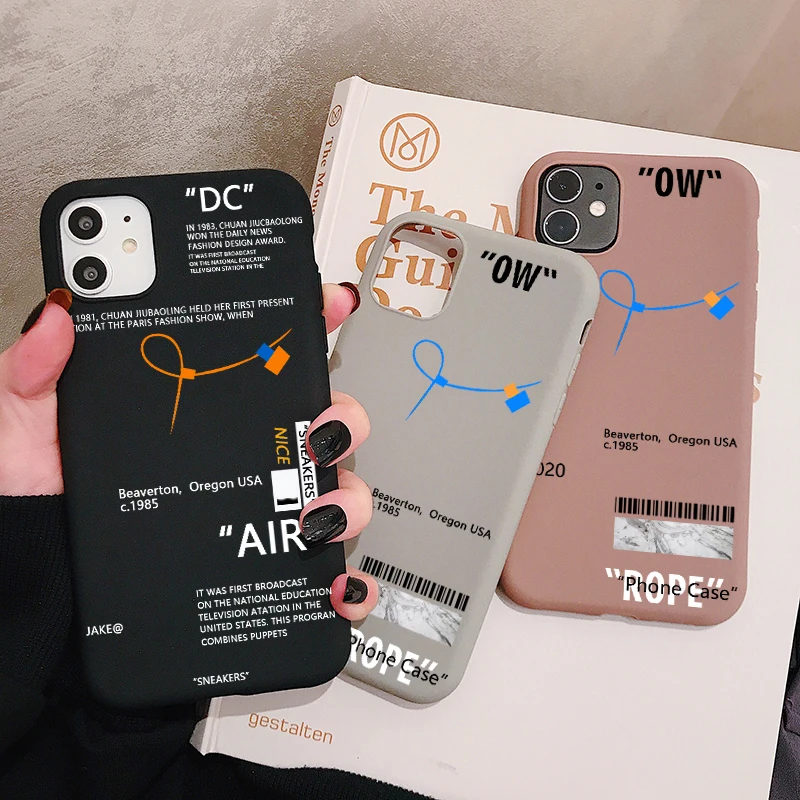 Спортивный Стильный чехол для телефона iPhone 12 11 Pro XR X Xs Max 8 7 Plus Mini SE матовые