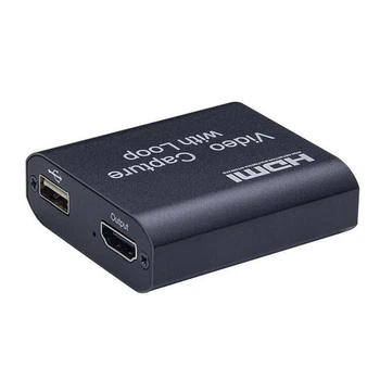 

HDMI Video Capture Card USB2.0 Cards Grabber Streaming Live Broadcasts Video Recording