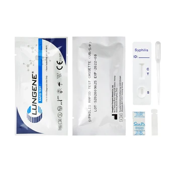 

Syphilis Rapid Test Cassette venereal disease Test Strip Blood Test Sexually Transmitted Disease Detection