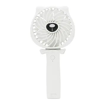 

Hand-held And Versatile Shape Large Wind And Light Enjoy The Cool Wind Anytime Folding Summer Desktop Usb Charging Fan