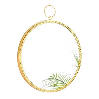 

1Pc Mirror Mirror with Loop Makeup Mirror Round Mirror for Bathroom Gome