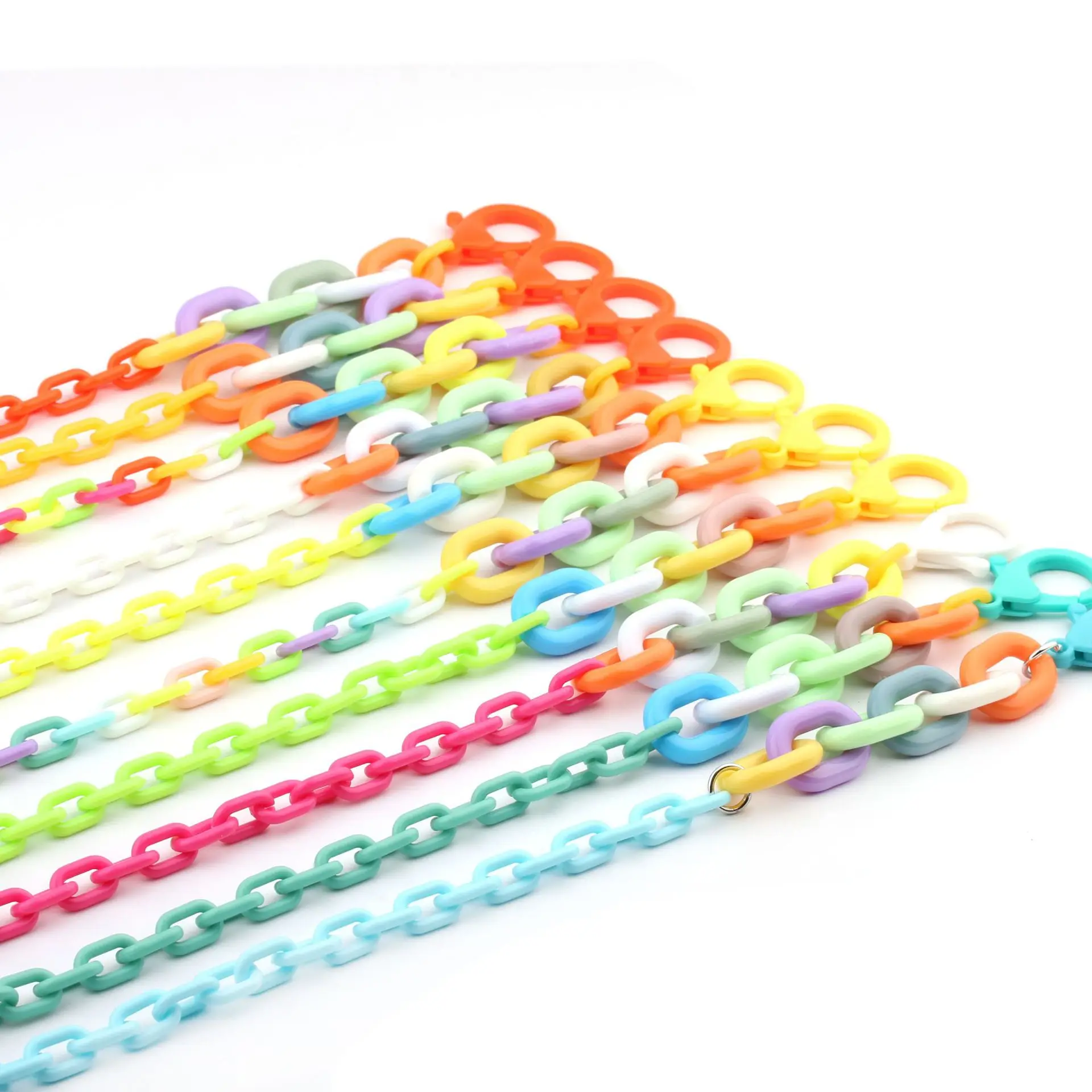 

Punk 2021 Fashion Jewelry Sunglasses Mask Chains Lanyard For Women Men Child Acrylic Eyeglasses Chains Glass Wholesale Gift