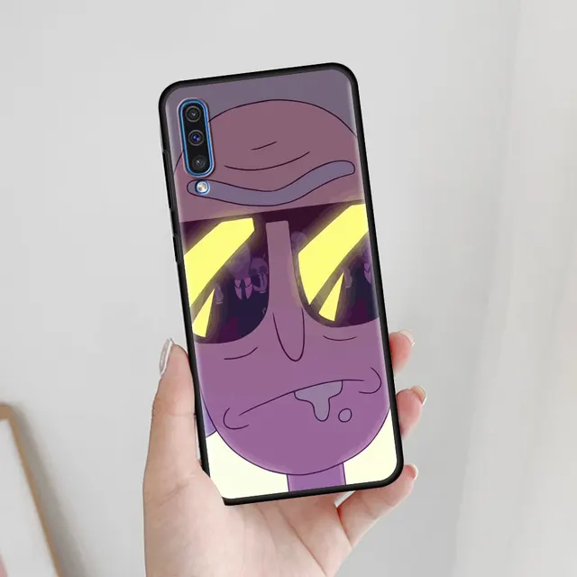 Hot Sale Cover For Samsung Galaxy A51 A71 A21s A70 A50 A40 A20e A12 A10 Phone Case A72 A52 5G A41 A31 Shells Ricks Cute Mortys B12