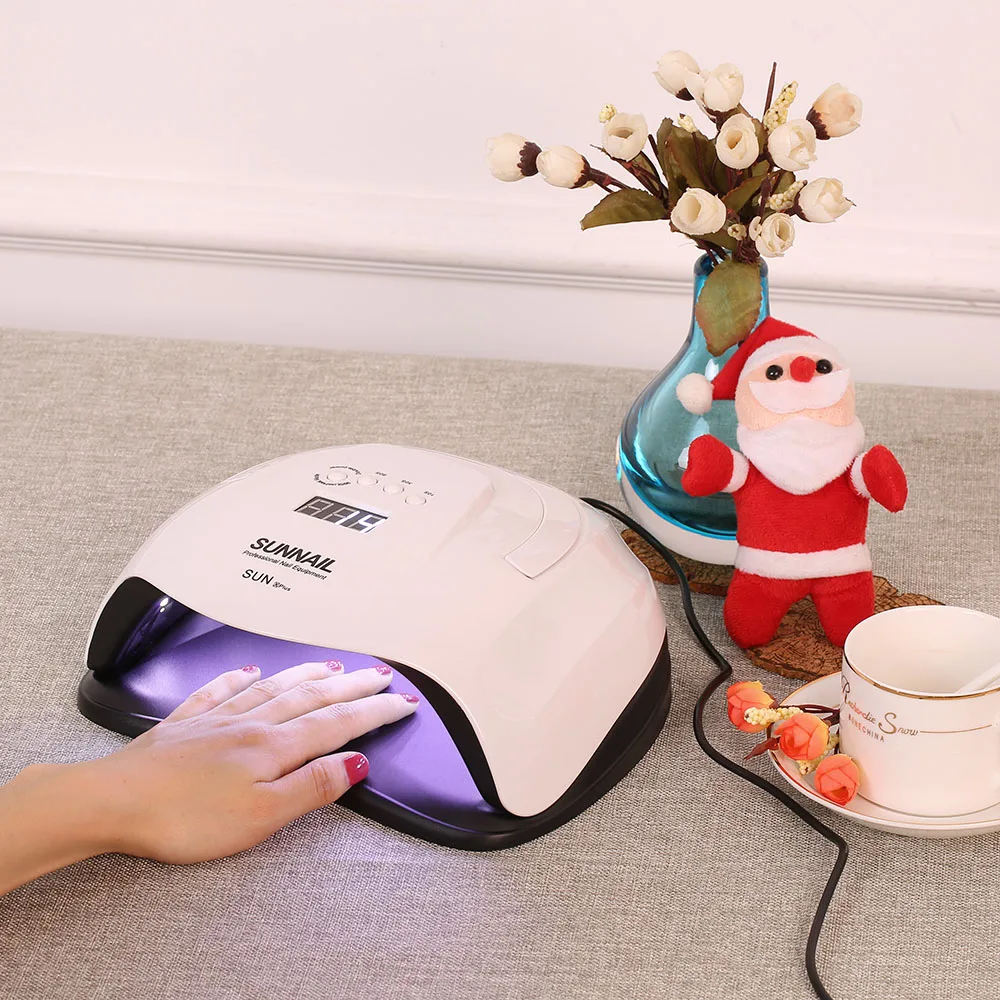 

80W UV LED Nail Lamp Sunlight Nail Polish Machine Fingernails Toenails Curing Equipment Nail Art Tool Nail Dryer