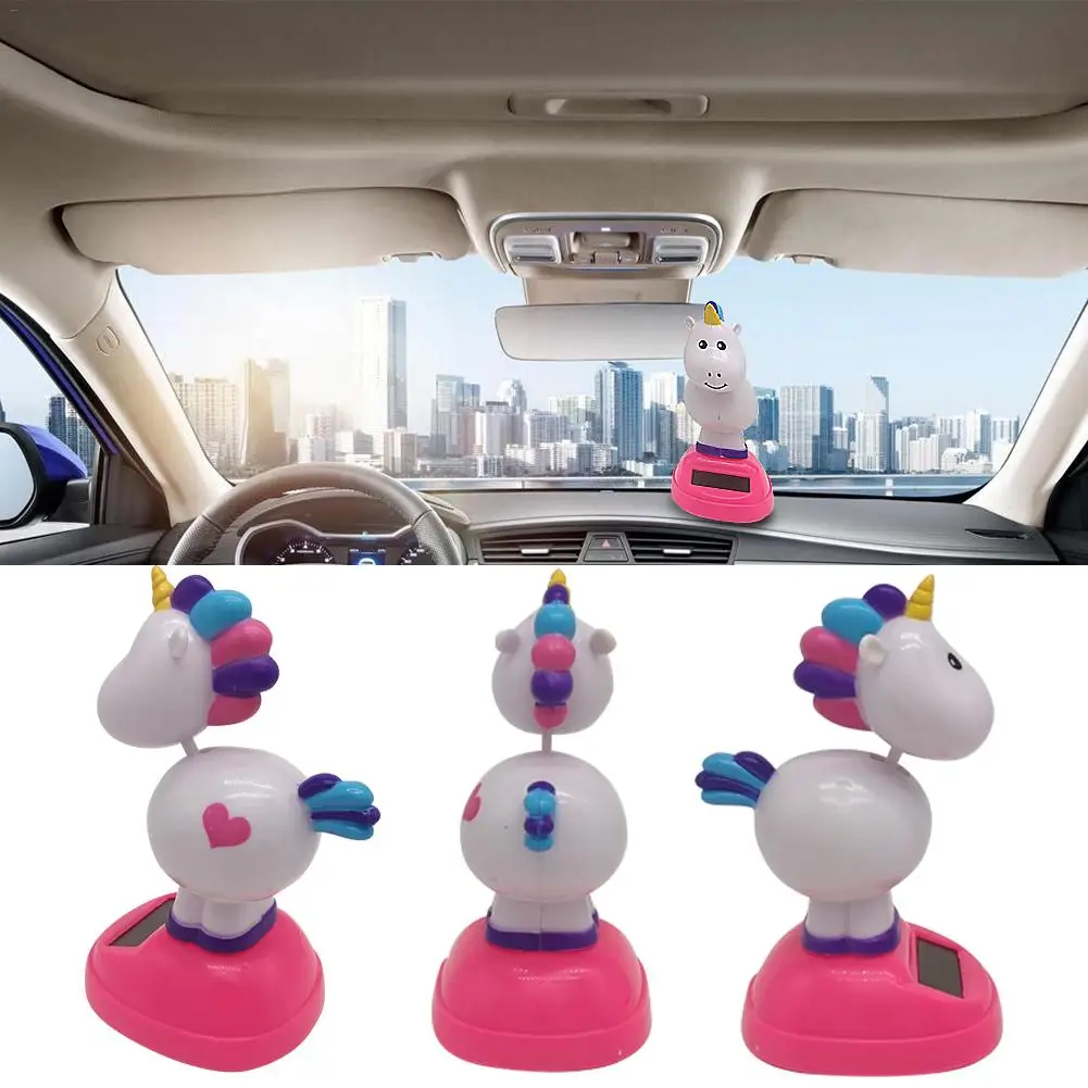 

Solar Shaking Head Doll Solar Swinging Doll Car Decoration Cartoon Car Doll Car Interior Kids Toys Gift