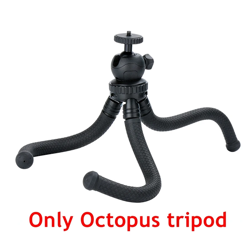 Bundle 1 Ulanzi Octopus Гибкий штатив для смартфона штатив подставка держатель телефона для iPhone Max 8 huawei samsung Gopro Xiaomi камера DJI - Цвет: Bundle 1