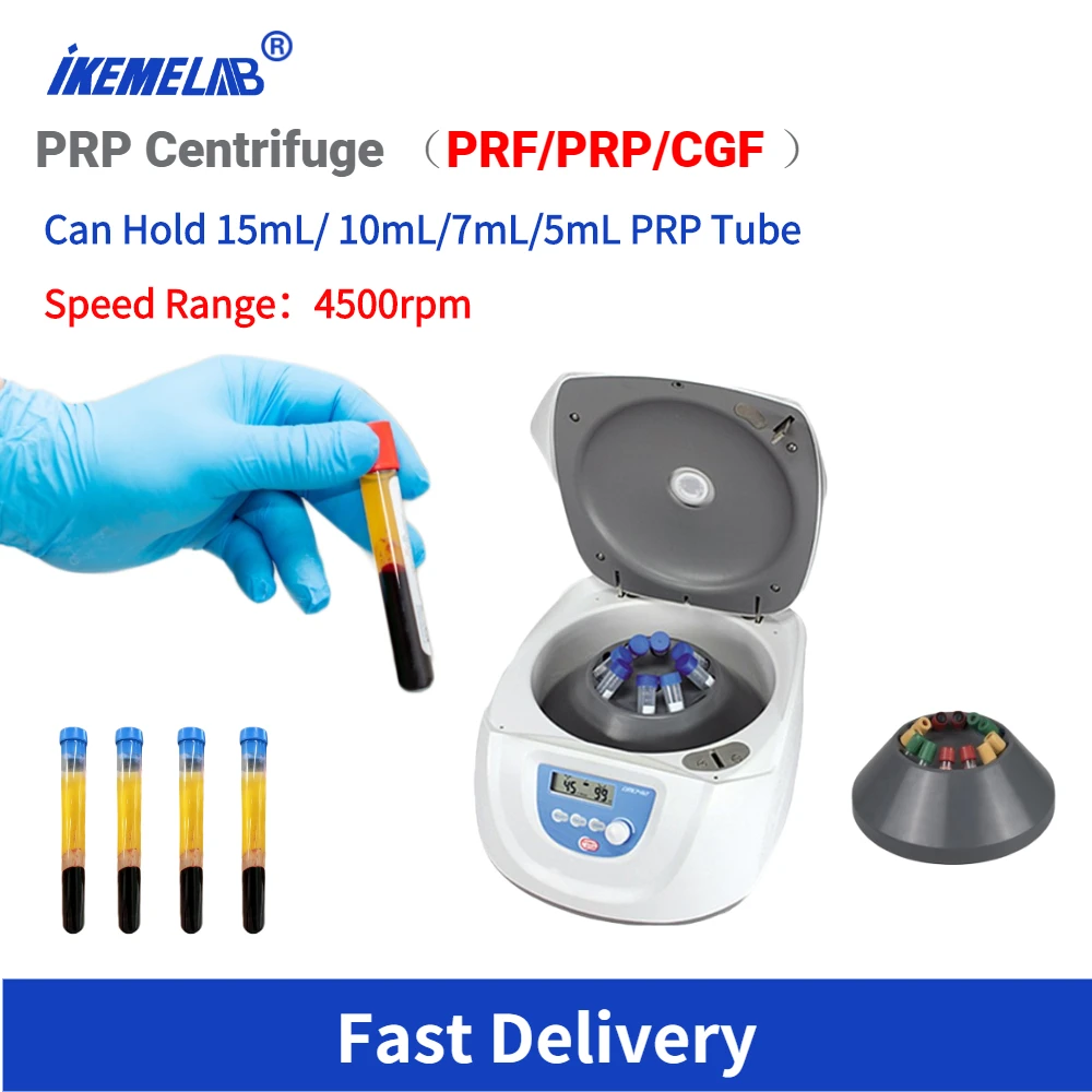 BloodCentrifugePRPPRFCGFMachineMedicalCentrifuge4500rpmPlasma
