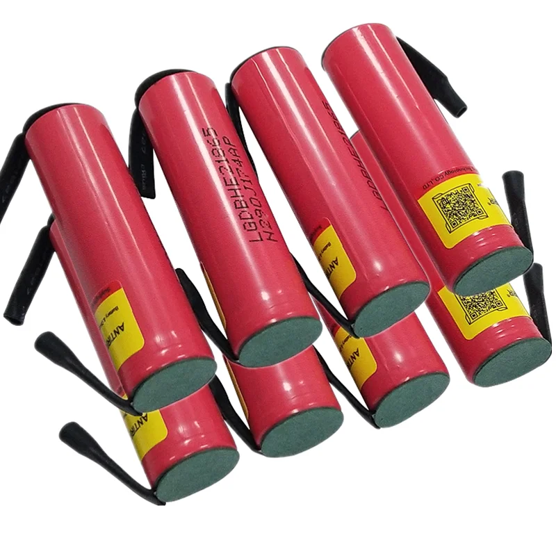 8 PCS Сделано в Корее для LG HE2 18650 2500mAh батарея 3,6 V разряда 20A специальная электронная сигарета+ DIY Nicke - Цвет: 8 PCS