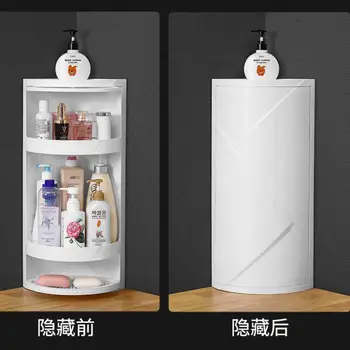 

Bathroom Corner Rack Bathroom Shelf Receives Bathroom Articles Arrangement Rack Bathroom Washstand Wall Corner Storage