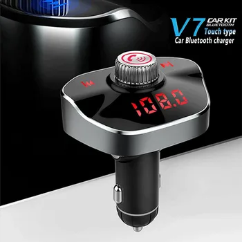 

Car Kit Handsfree Wireless Bluetooth Lcd Mp3 Player Usb Charger Car Mp3 Player Dual Usb Car Charger Android Radio Teyes #yl10