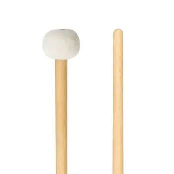 

Head Drum Cymbal Gong Mallet Soft Hammer Sticks Mallets Rods Felt Hammer