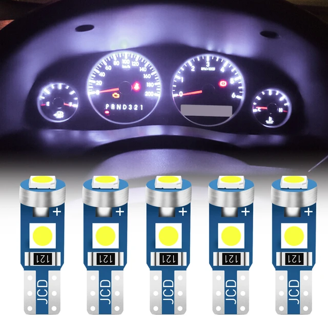 Ampoule Led pour tableau de bord de voiture, 5 pièces, pour Audi ...