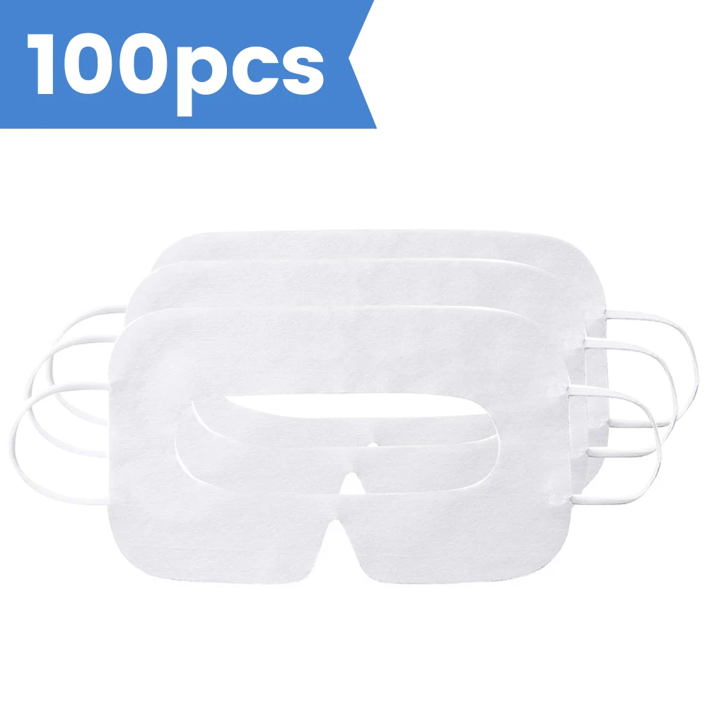 100pcs Universal Eye Cover Oculus Quest 2 VR Disposable Eye Mask Face Protection VR Cover Pad For Oculus Quest 2 VR Accessories