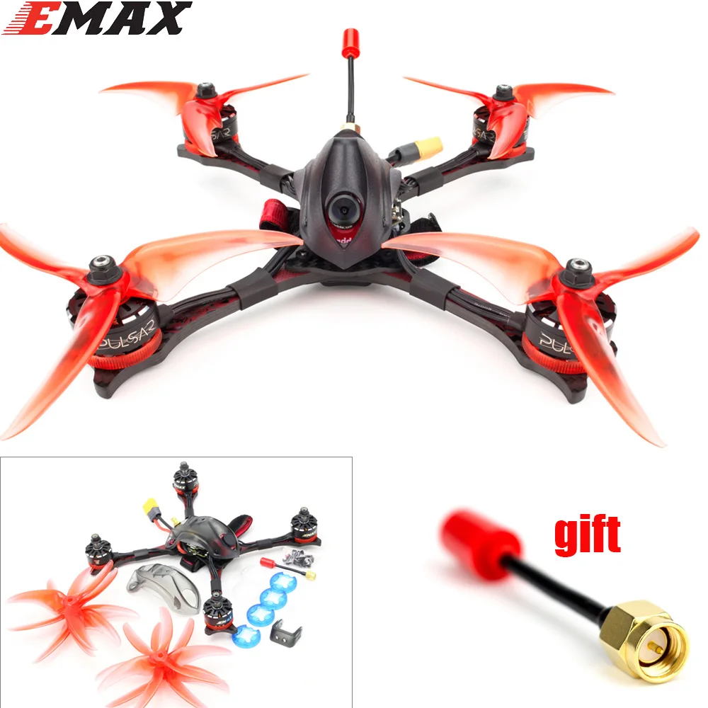 Emax Hawk Pro PNP BNF FPV Дрон комплект 1700kv/2400kv мотор мини Magnum контроллер HDR Fpv камера для RC Самолет с антенной подарок