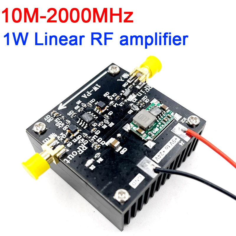 DYKB 10Mhz-2000Mhz 1W Linear RF Power Amplifier HF FM VHF UHF Transmitter FOR Ham Radio AMP | Электроника